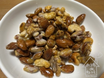 ナッツのキャラメリゼ